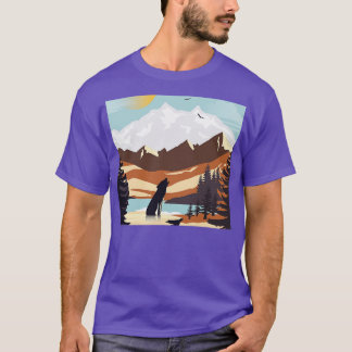 Wolf Nationalpark T-Shirt