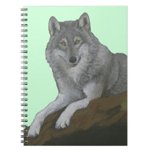 Wolf Notizblock
