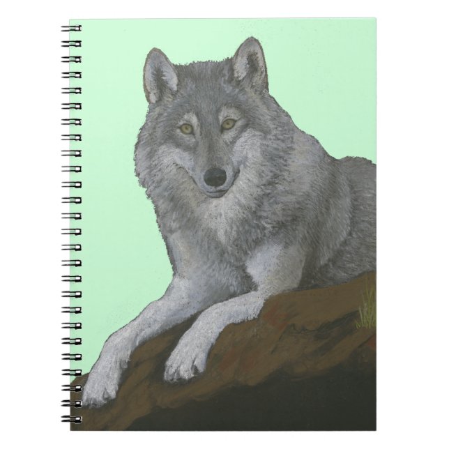 Wolf Notizblock (Vorderseite)