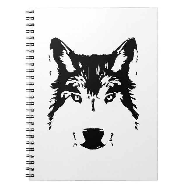 Wolf Notizblock (Vorderseite)