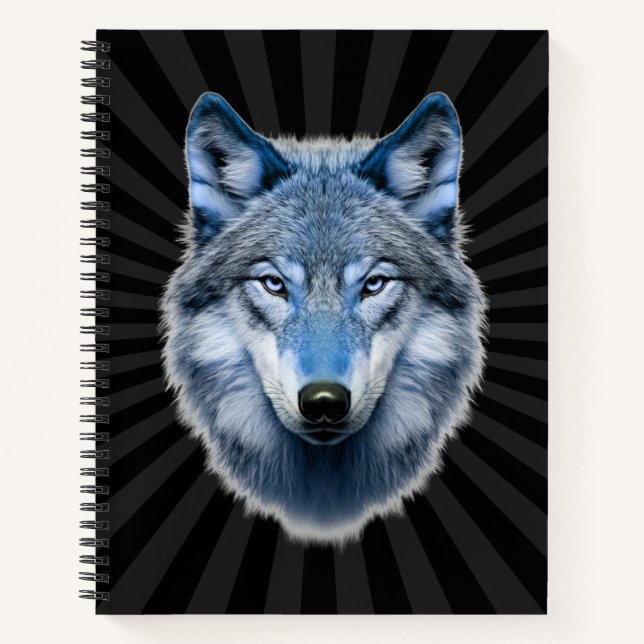  Wolf Notizbuch (Vorderseite)