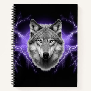 Wolf Notizbuch