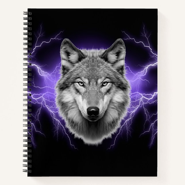 Wolf Notizbuch (Vorderseite)