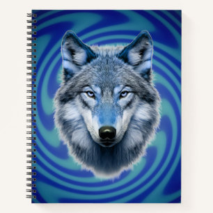 Wolf Notizbuch