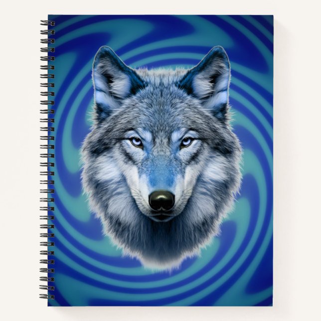  Wolf Notizbuch (Vorderseite)
