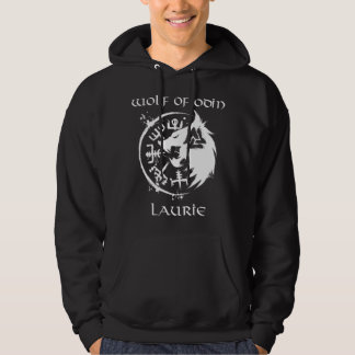 Wolf Of Odin Laurie - Personalized Long Sleeve Hoodie