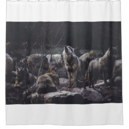 Wolf Pack Duschvorhang
