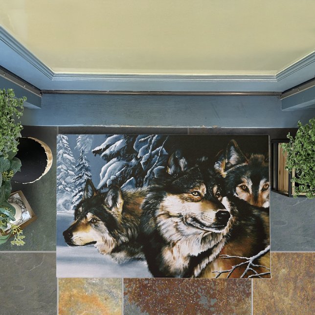 Wolf Pack Fußmatte (Von Creator hochgeladen)