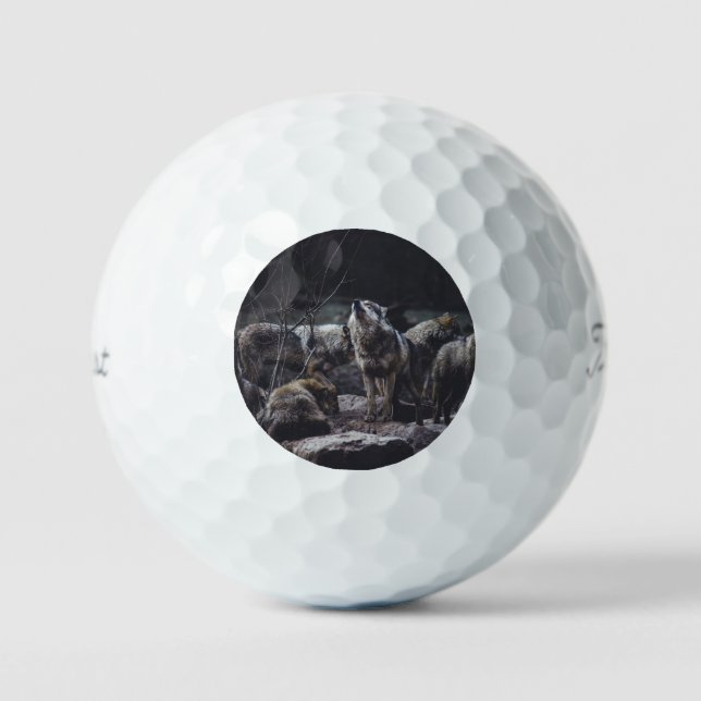 Wolf Pack Golfball (Vorderseite)
