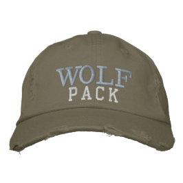 " Wolf Pack " Hut von Approachable Wolf für MÄNNER