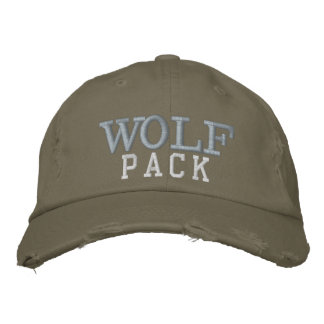 " Wolf Pack " Hut von Approachable Wolf für MÄNNER