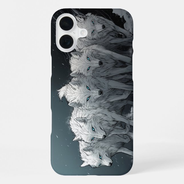 Wolf Pack iPhone Hülle (Rückseite)