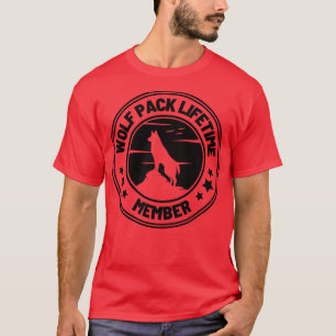 Wolf Pack Lebenslange Mitgliedschaft 25 T-Shirt