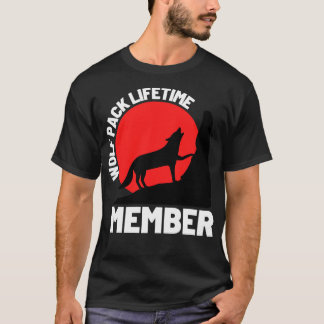 Wolf Pack Lebenslange Mitgliedschaft 8 T-Shirt