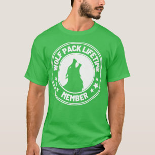 Wolf Pack Lifetime-Mitgliedschaft 45 T-Shirt