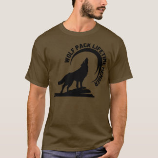 Wolf Pack Lifetime-Mitgliedschaft 7 T-Shirt