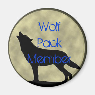 Wolf Pack-Member-Magnet Magnet