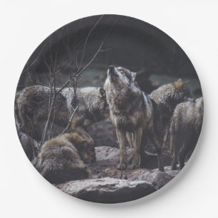 Wolf Pack Pappteller