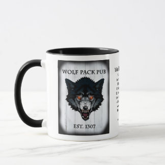 Wolf Pack Pub Tasse