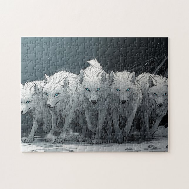 Wolf Pack Puzzle (Horizontal)