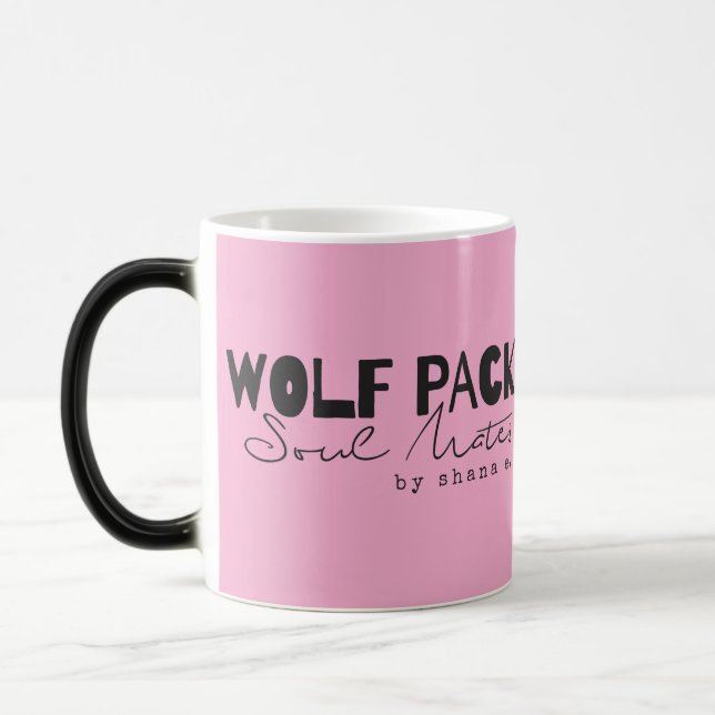 WOLF PACK: Soul Mates Farbe Verwandlungstasse (Links)