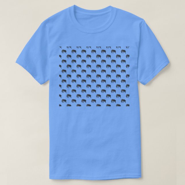 Wolf Pattern T-Shirt (Design vorne)