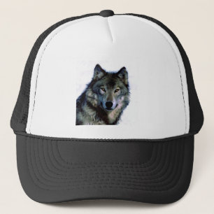 Wolf Portrait Truckerkappe