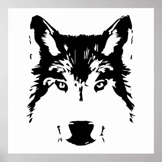 Wolf Poster (Vorne)