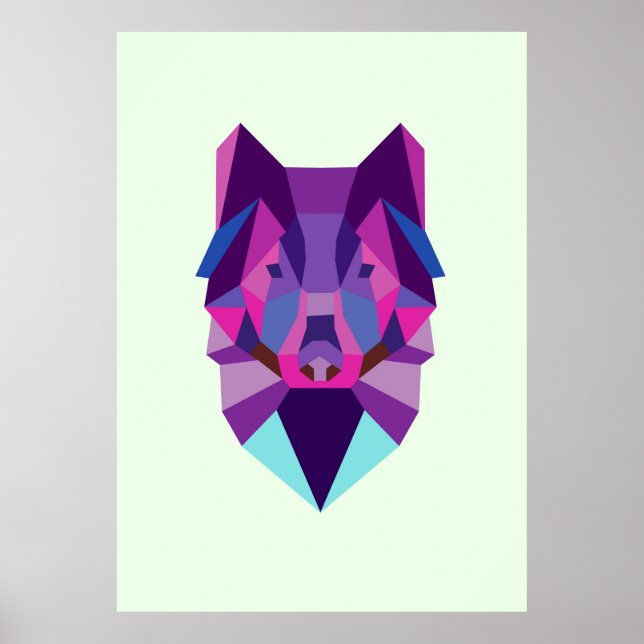 Wolf Poster (Vorne)