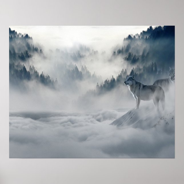 Wolf Poster (Vorne)