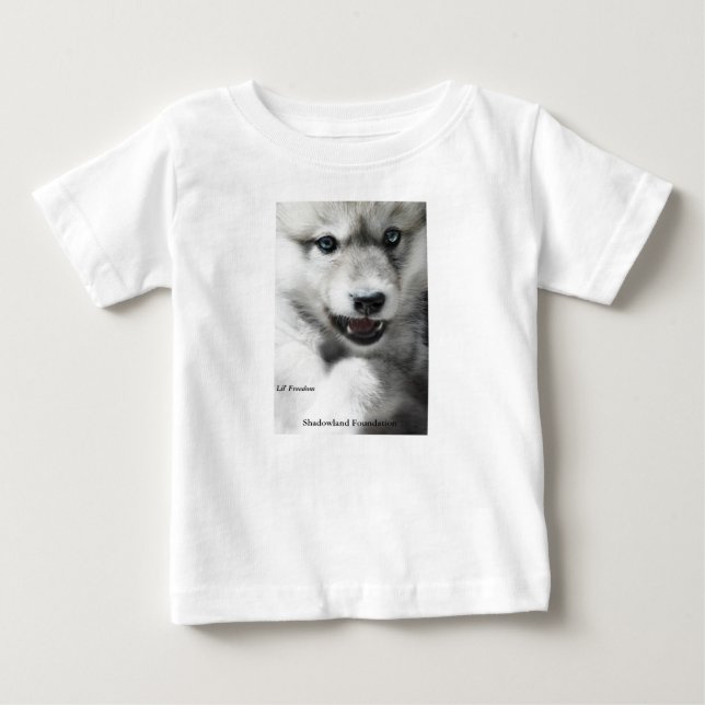 Wolf Pup Kleinkind T - Shirt (Vorderseite)