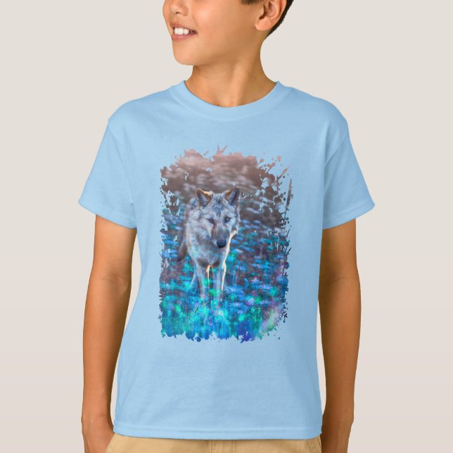 Wolf Puppy LONG MAY YOUR INNOCENCE REIGN T-Shirt (Vorderseite)