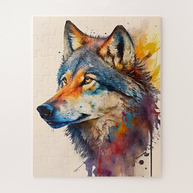 Wolf Puzzle (Vertikal)