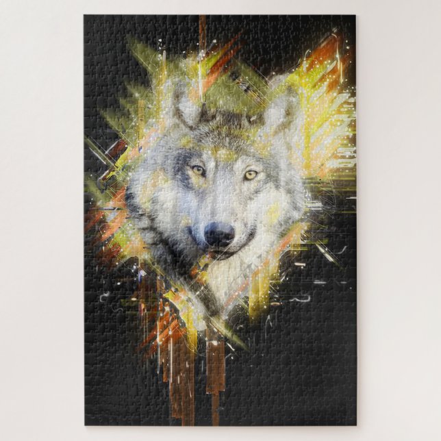 Wolf Puzzle (Vertikal)