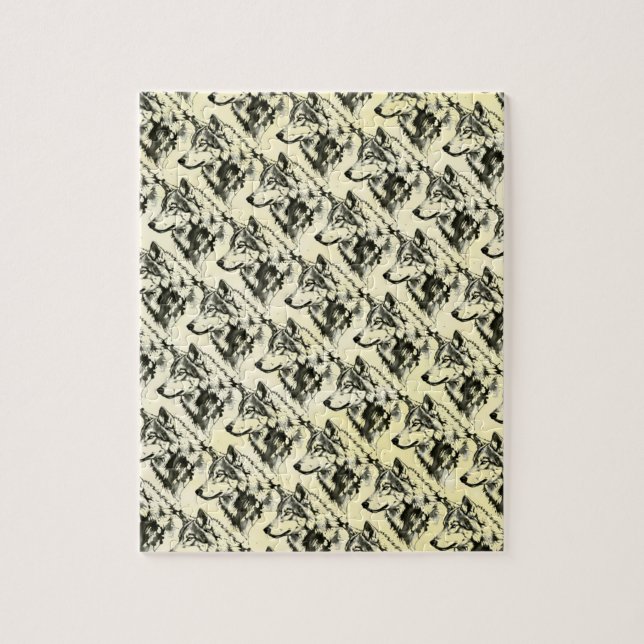 Wolf Puzzle (Vertikal)