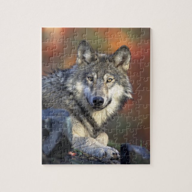 Wolf-Puzzlespiel Puzzle (Vertikal)