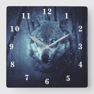 Wolf Quadratische Wanduhr