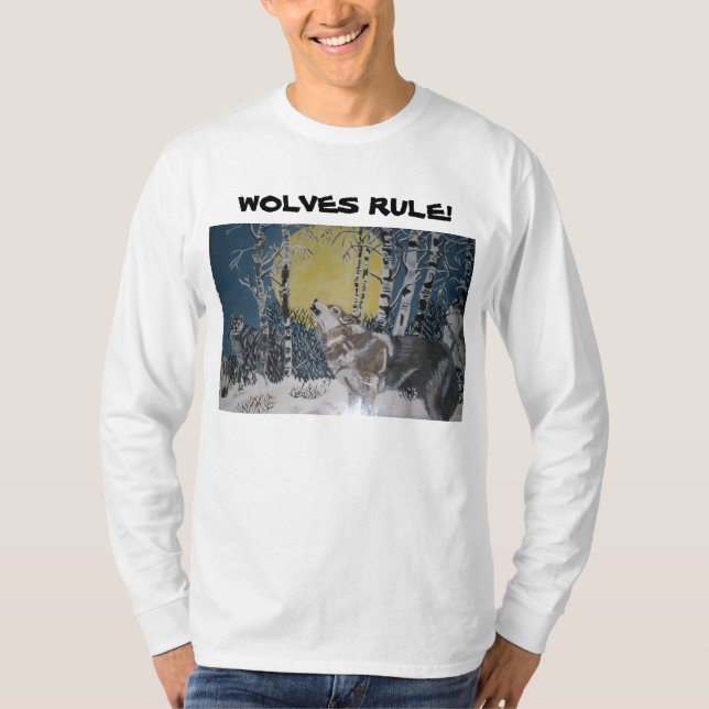 WOLF-REGEL! SHIRT (Vorderseite)