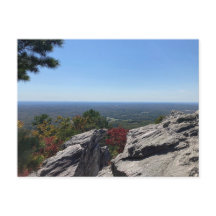 Wolf Rock, Hanging Rock State Park, NC Postkarte