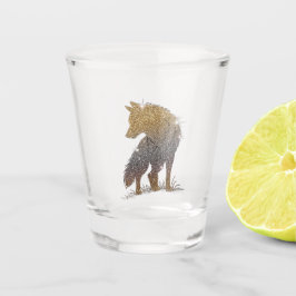 Wolf-Schussglas Schnapsglas