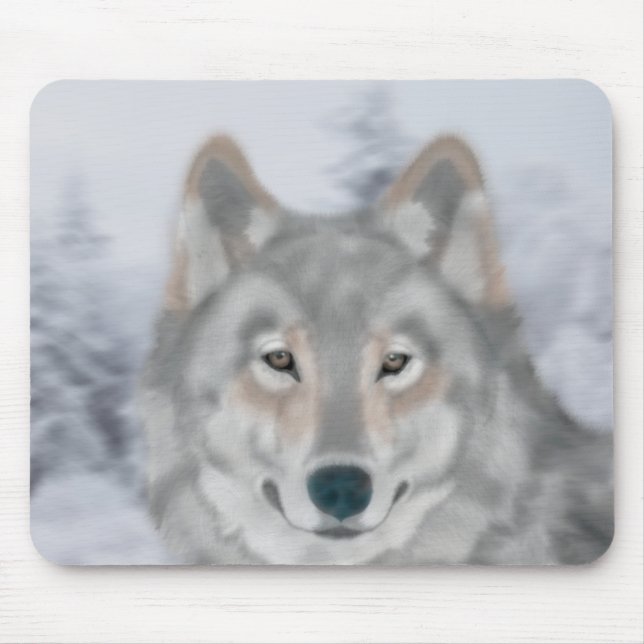 Wolf (sind Sie mein Freund?), Mousepad (Vorne)