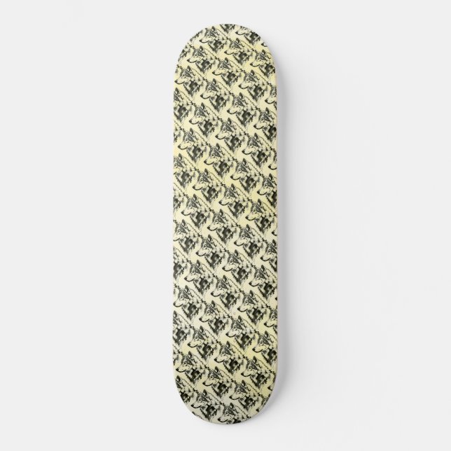 Wolf Skateboard (Vorderseite)