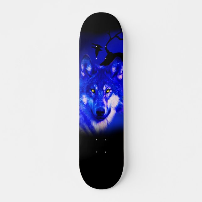 Wolf-Skateboard Skateboard (Vorne)