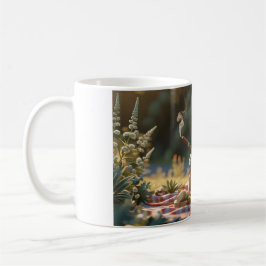 wolf smoking cigar and havinga picnic kaffeetasse
