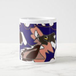 Wolf Spaß Jumbo-Tasse