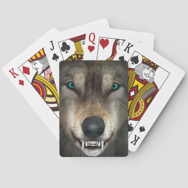 Wolf Spielkarten (Rückseite)