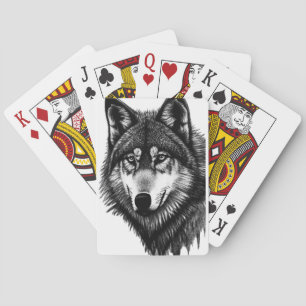 Wolf Spielkarten