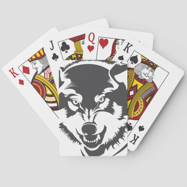 Wolf Spielkarten (Rückseite)