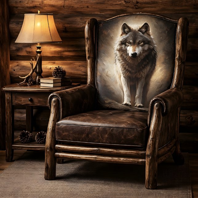 Wolf Spirit Decoupage Seidenpapier (Wolf Spirit Decoupage Tissue Paper Mockup)