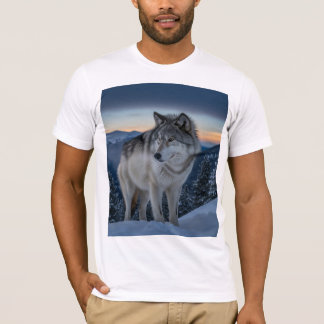 Wolf Spirit - Graphic-T - Shirt der Wildnis